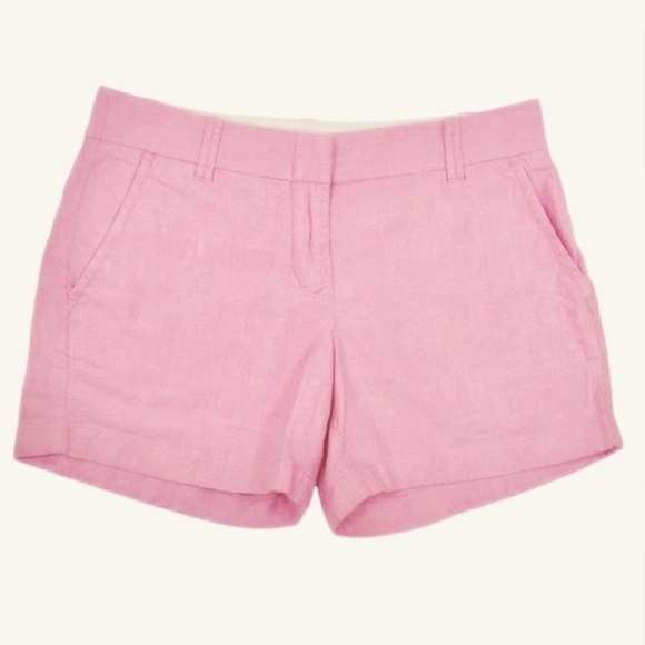 EUC🌸Pretty pink J Crew City Fit 5” Chino Shorts - Picture 2 of 6